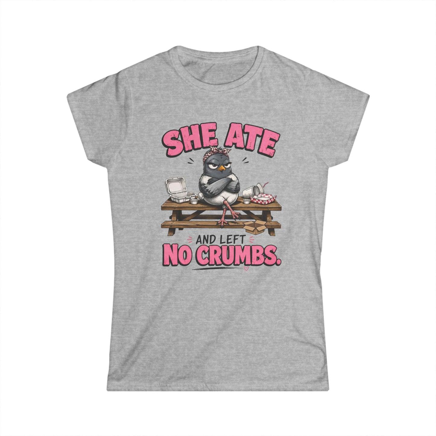 She Ate and Left No Crumbs Tee