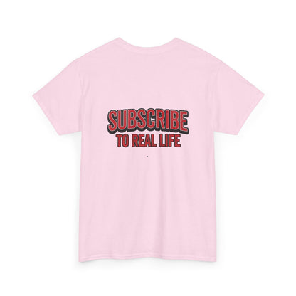 Subscribe to Real Life - Touch Grass Graphic Tee