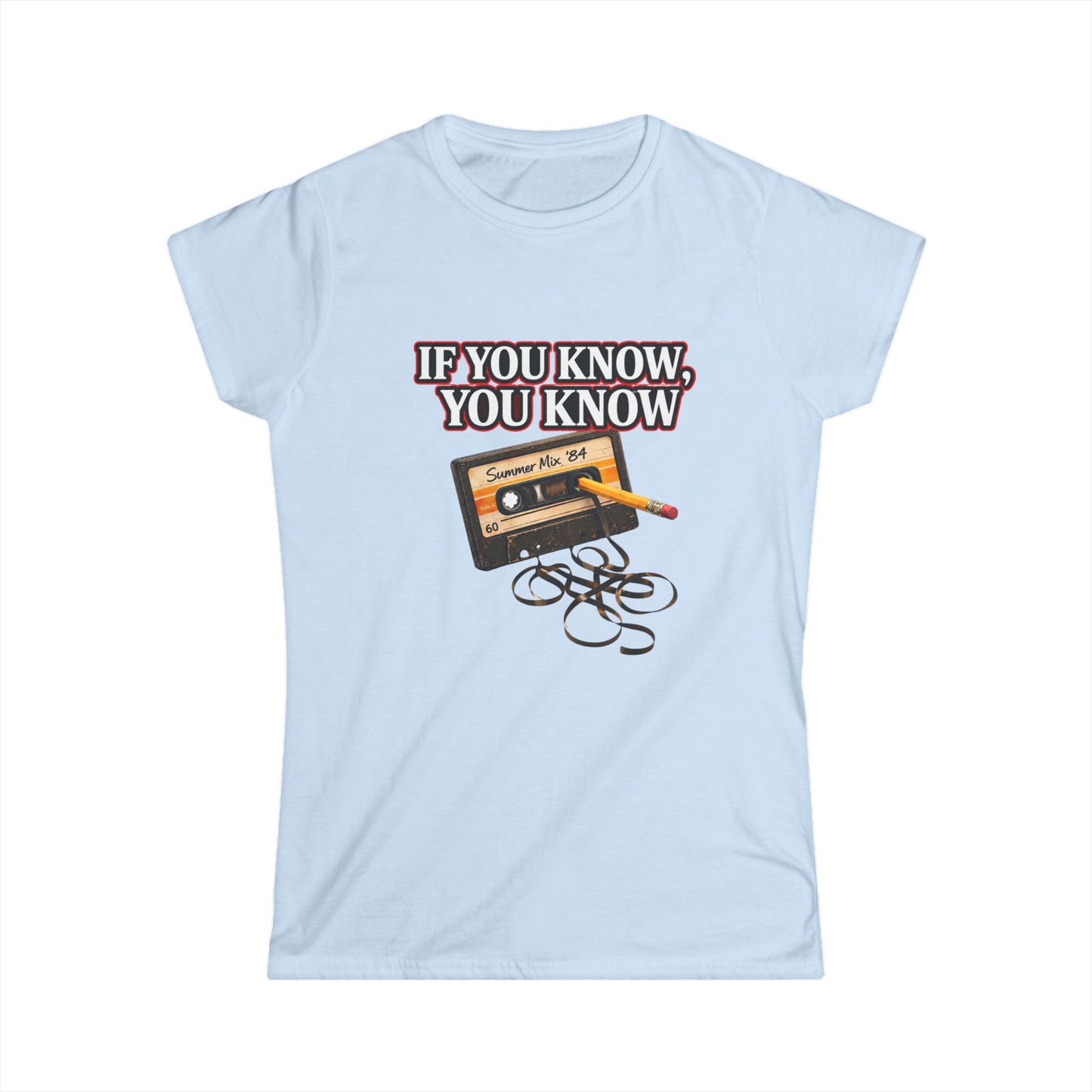 Vintage 80s Retro Mix Tape Tee