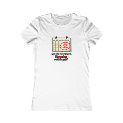Throat Punch Thursday Tee