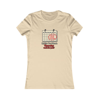 Throat Punch Thursday Tee