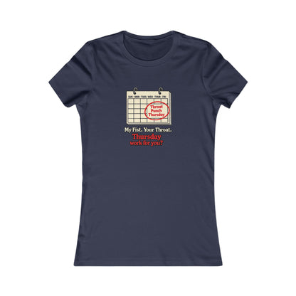 Throat Punch Thursday Tee