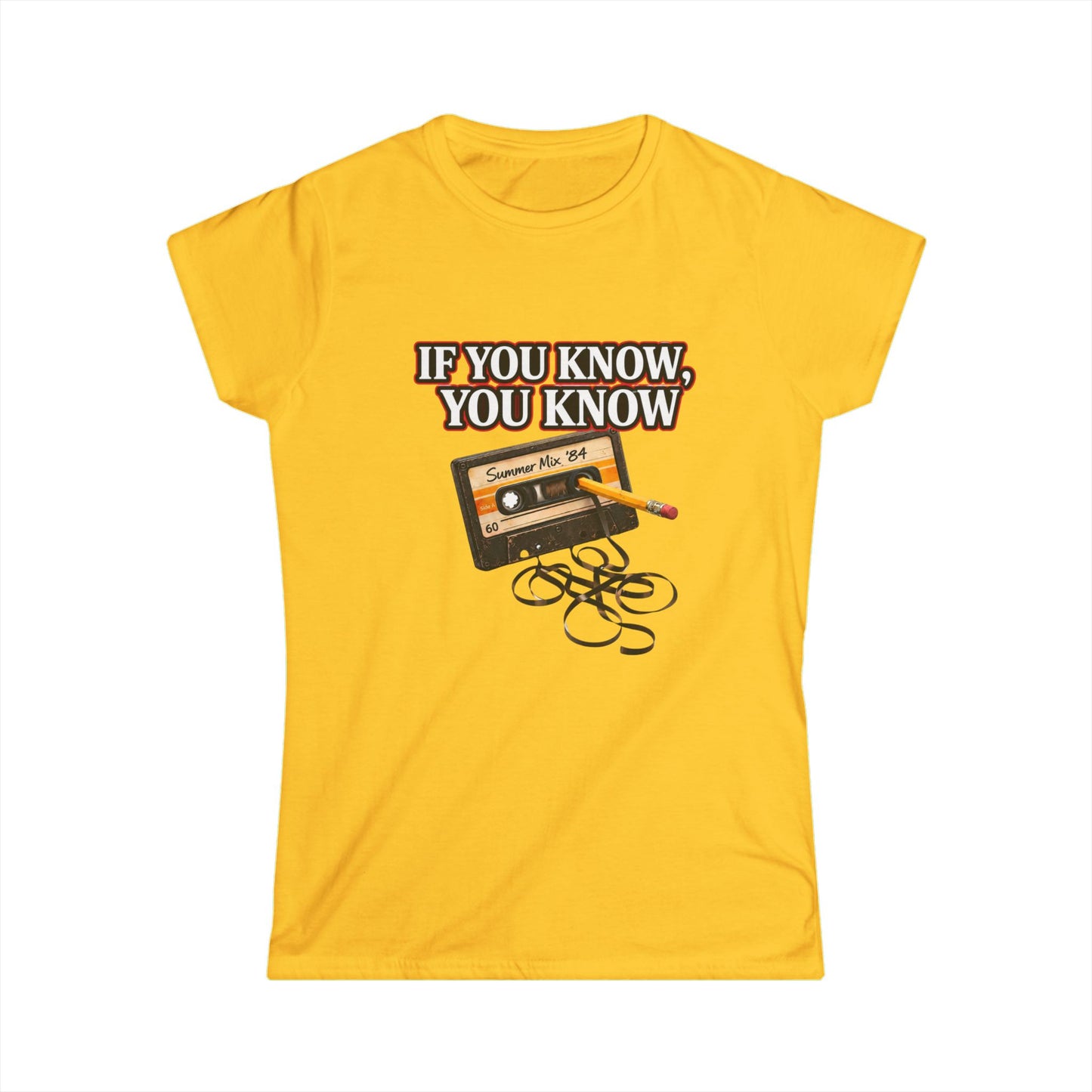 Vintage 80s Retro Mix Tape Tee