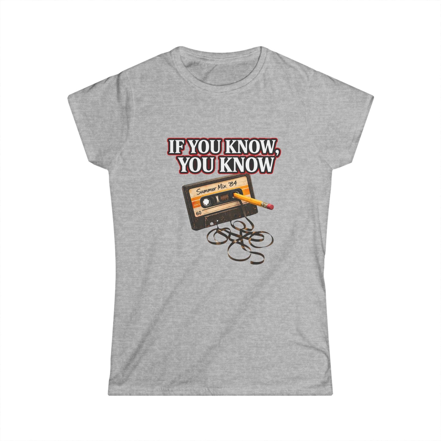 Vintage 80s Retro Mix Tape Tee