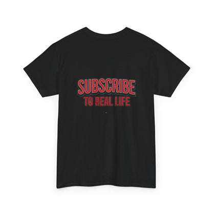 Subscribe to Real Life - Touch Grass Graphic Tee
