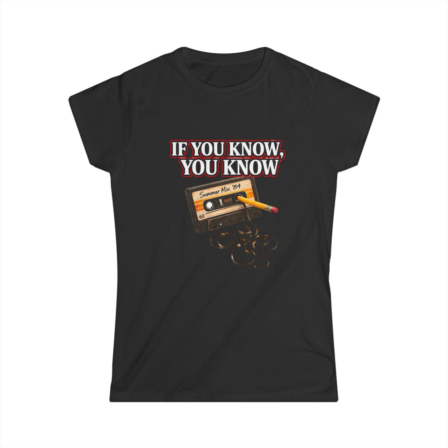 Vintage 80s Retro Mix Tape Tee