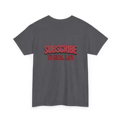 Subscribe to Real Life - Touch Grass Graphic Tee