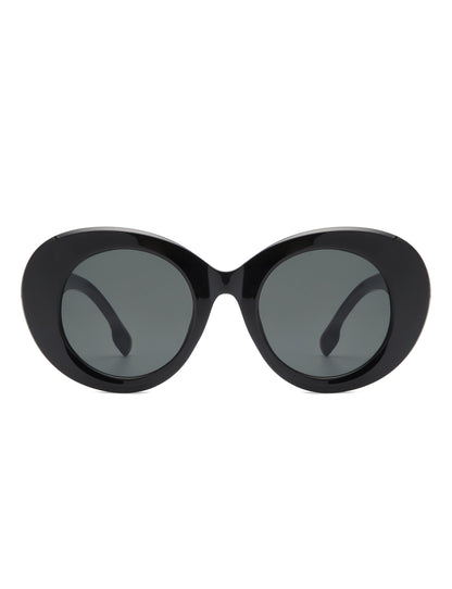 Optic - Round Oval Oversized Women's Fashion Sunglasses-1