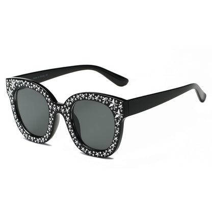 DOSWELL | Women Fashion Oversize Round Sunglasses-0