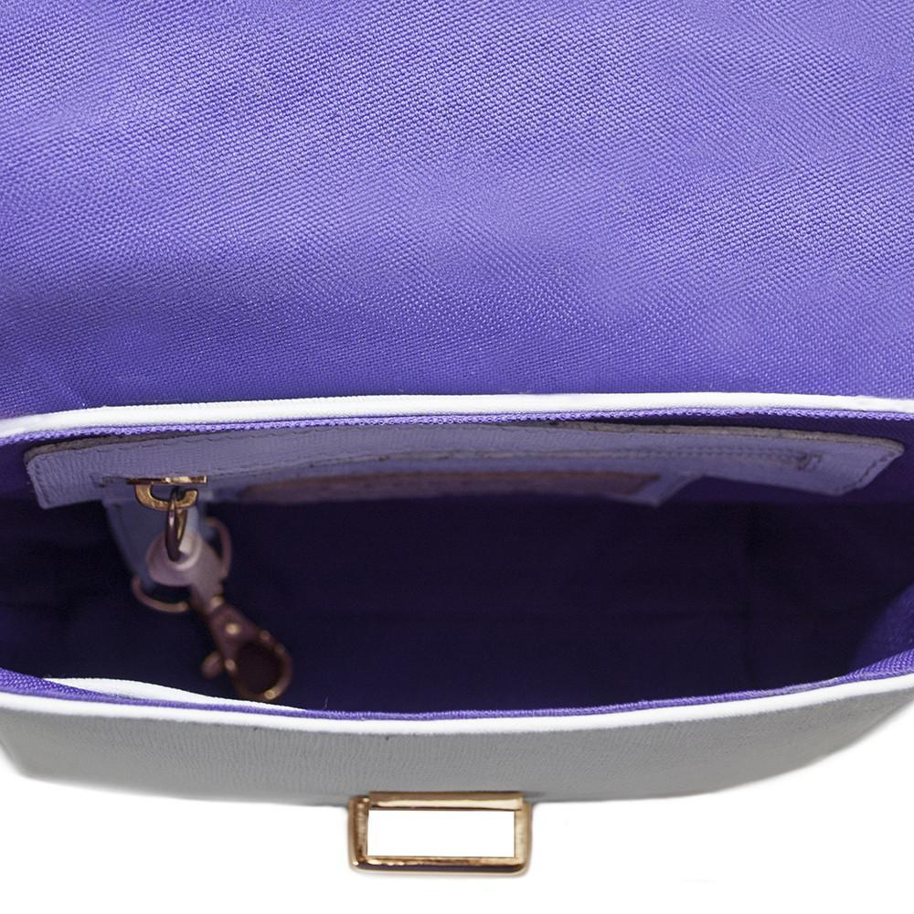 Tiny Leather Handbag -White (Option 2)-3