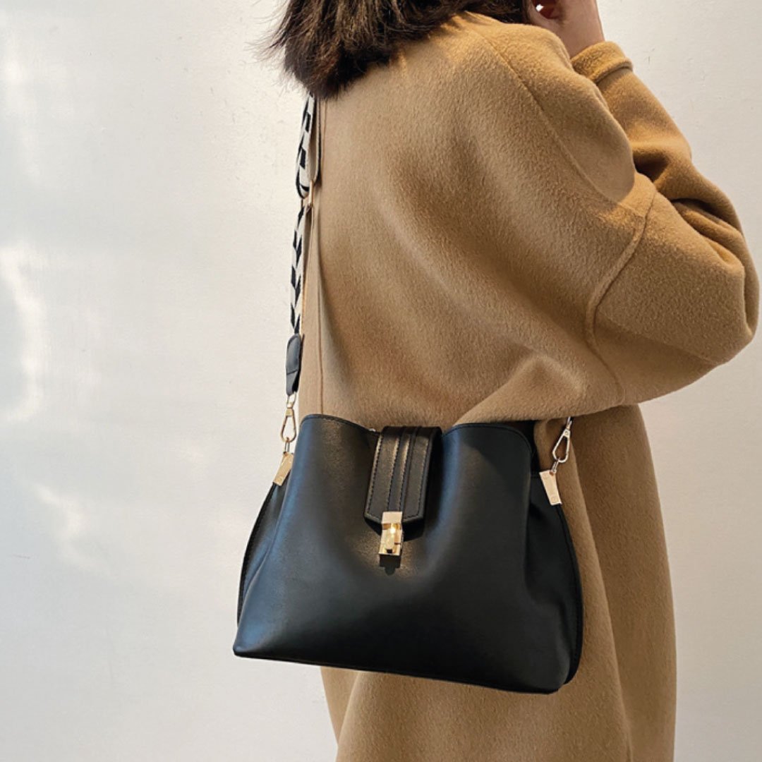 Checkered Shoulder Bag-5