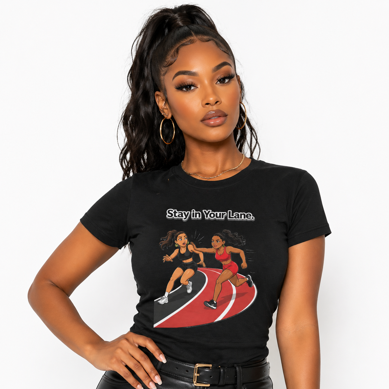 Stay In Your Lane Tee