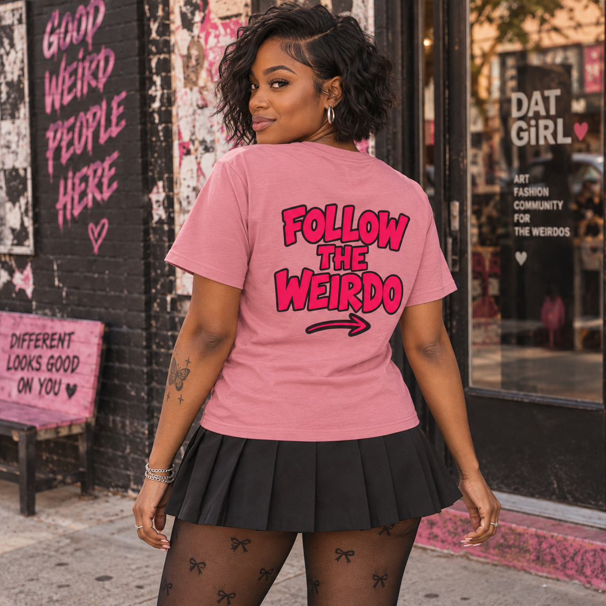 Follow the Weirdo Graphic Tee